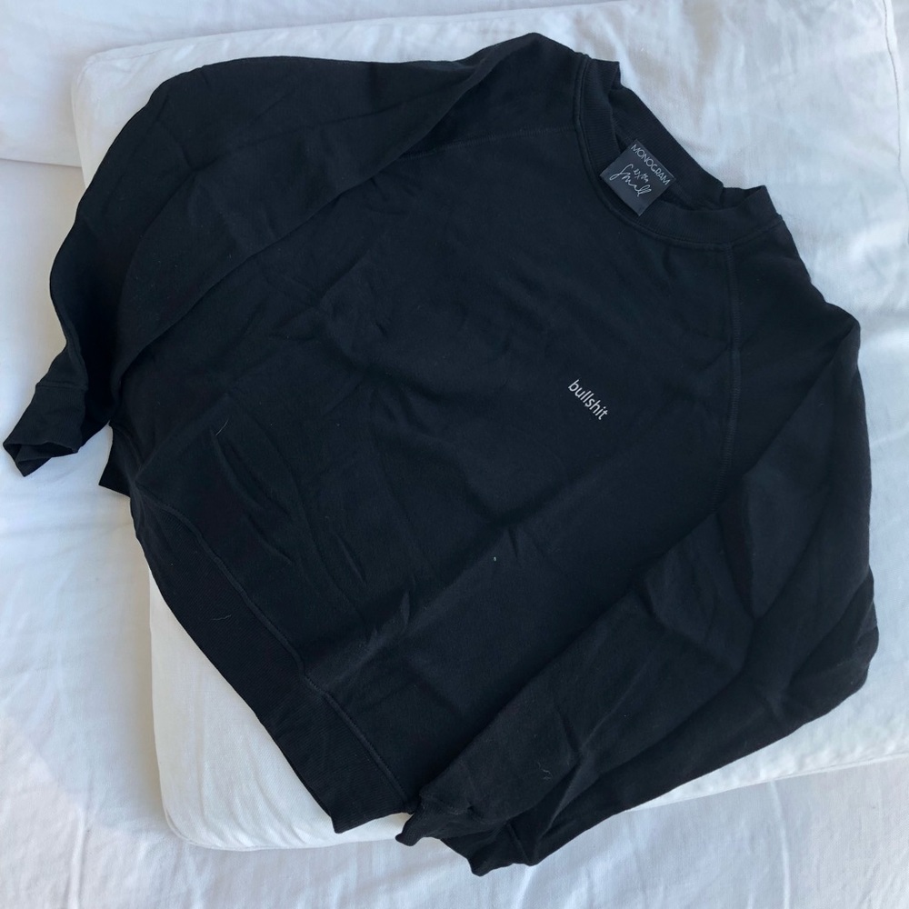 Monogram Bullshit Sweater